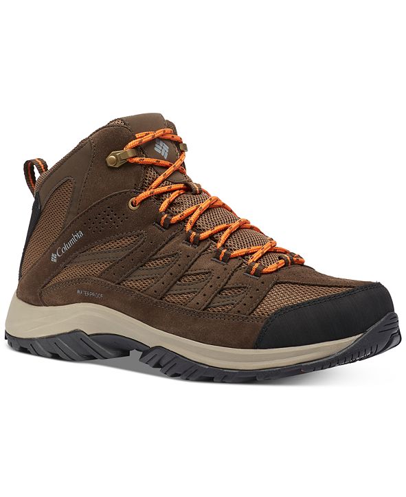 Columbia Men's Crestwood™ Waterproof Mid-Height Hiking Boots & Reviews ...