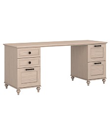 Kathy Ireland Home By Bush Furniture Bennington Manager S Desk