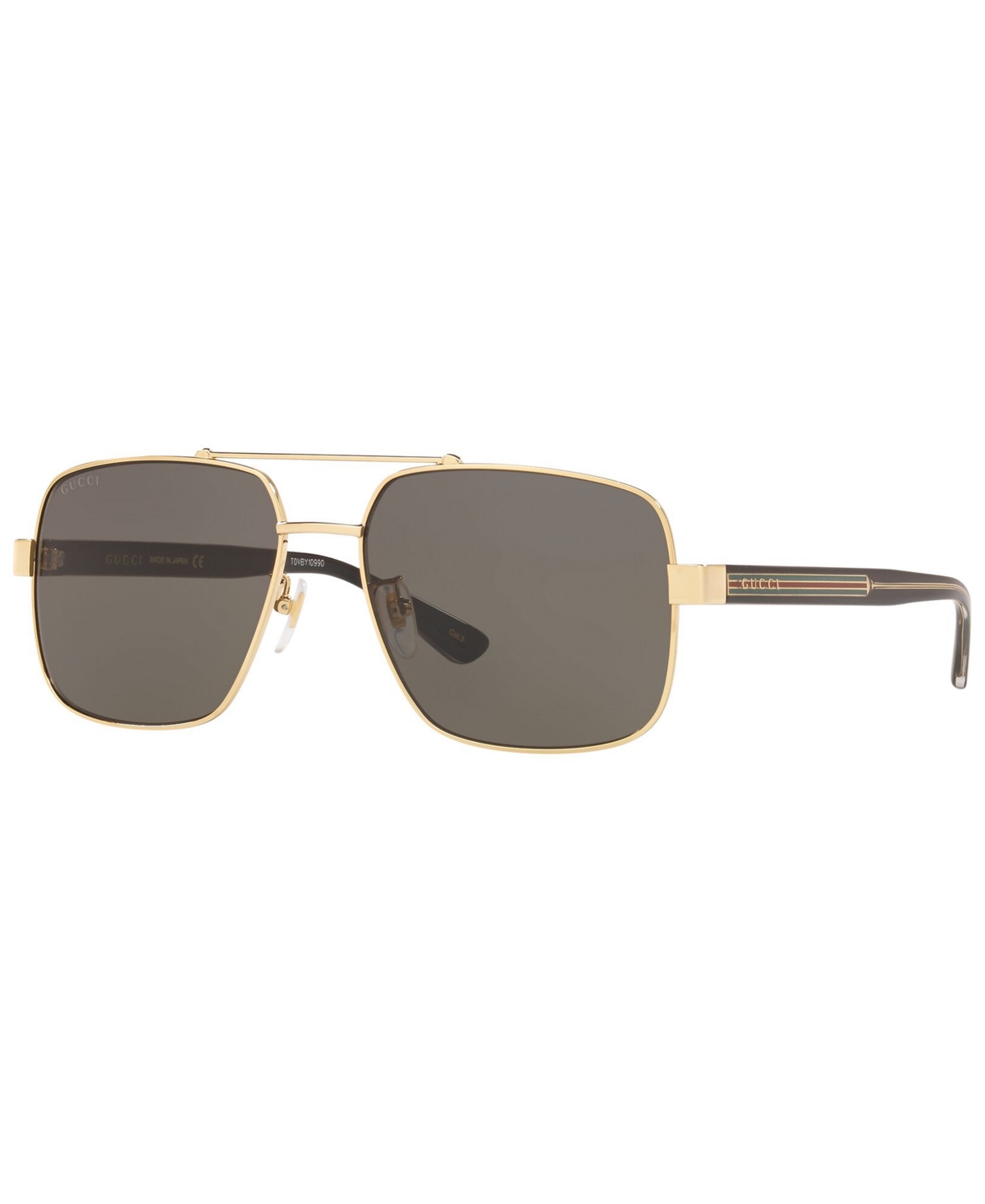 Shop Gucci Sunglasses, Gg0529s 60 In Gold,grey