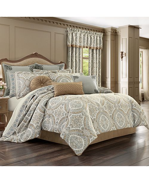 J Queen New York J Queen Sorrento Queen 4pc Comforter Set