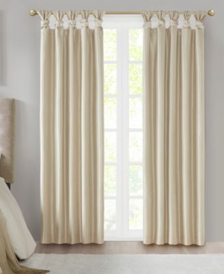 Madison Park - Emilia 50" x 84" Twist Tab Total Blackout Window Curtain