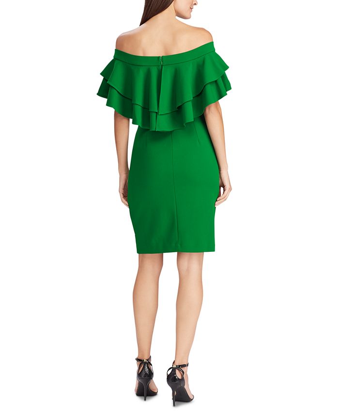 Lauren Ralph Lauren Tiered Overlay Dress Macy s