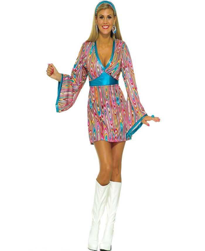 BuySeasons Buy Seasons Women's Wild Swirl Dress Costume - Macy's