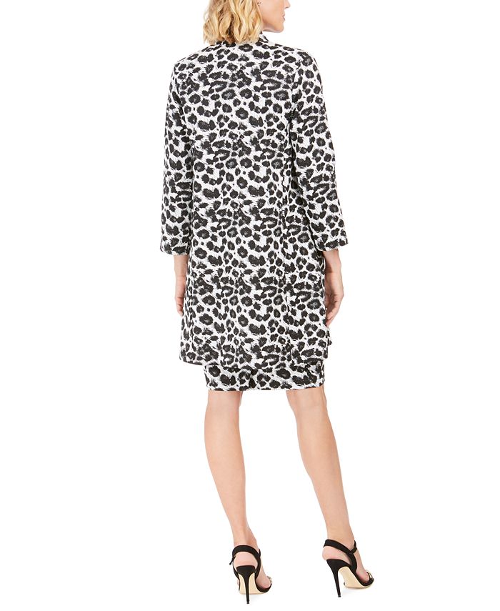 Natori Snow Leopard Sheath Dress Macy's