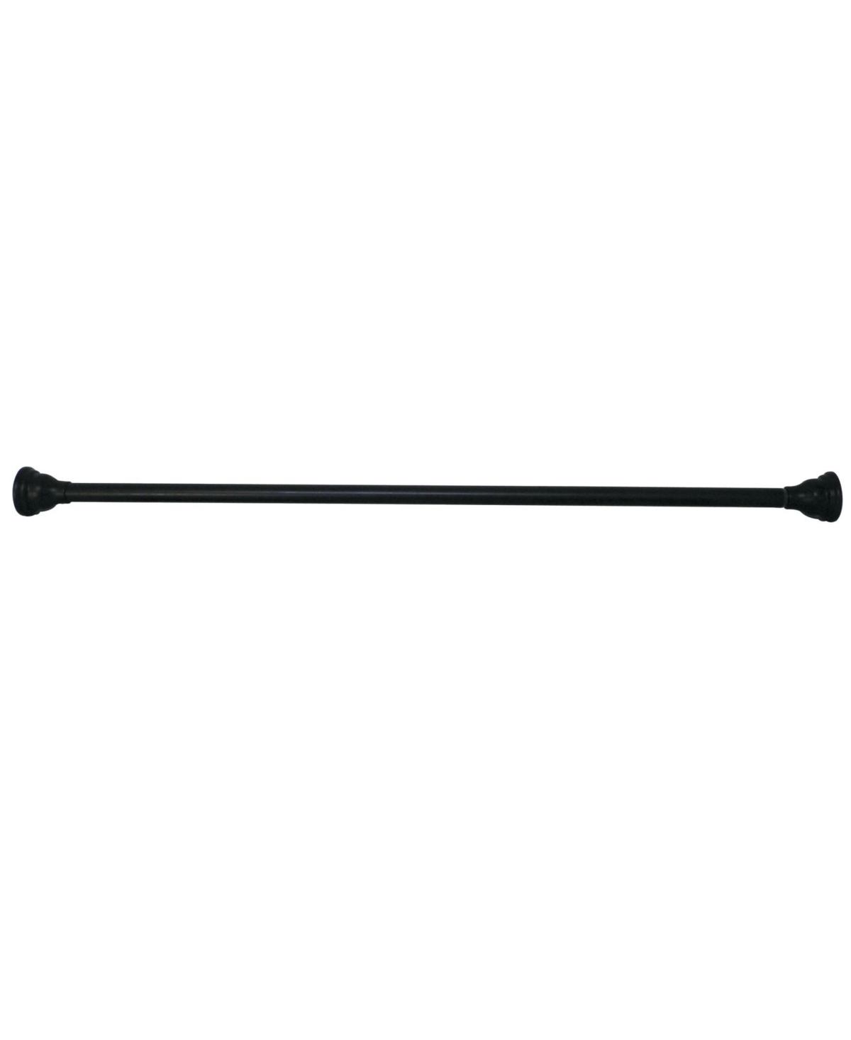 Kingston Brass 72-inch Tension Shower Rod with Decorative Flange in Oil Rubbed Bronze Bedding