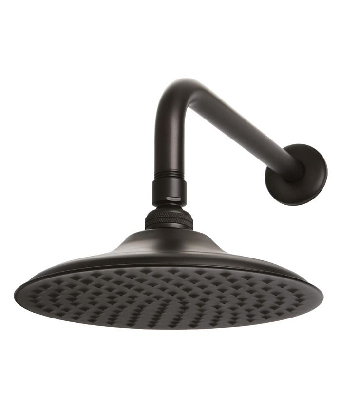 Kingston Brass - Victorian 7-3/4-Inch OD Brass Shower Head with 12-Inch Shower Arm in Oil Rubbed Bronze