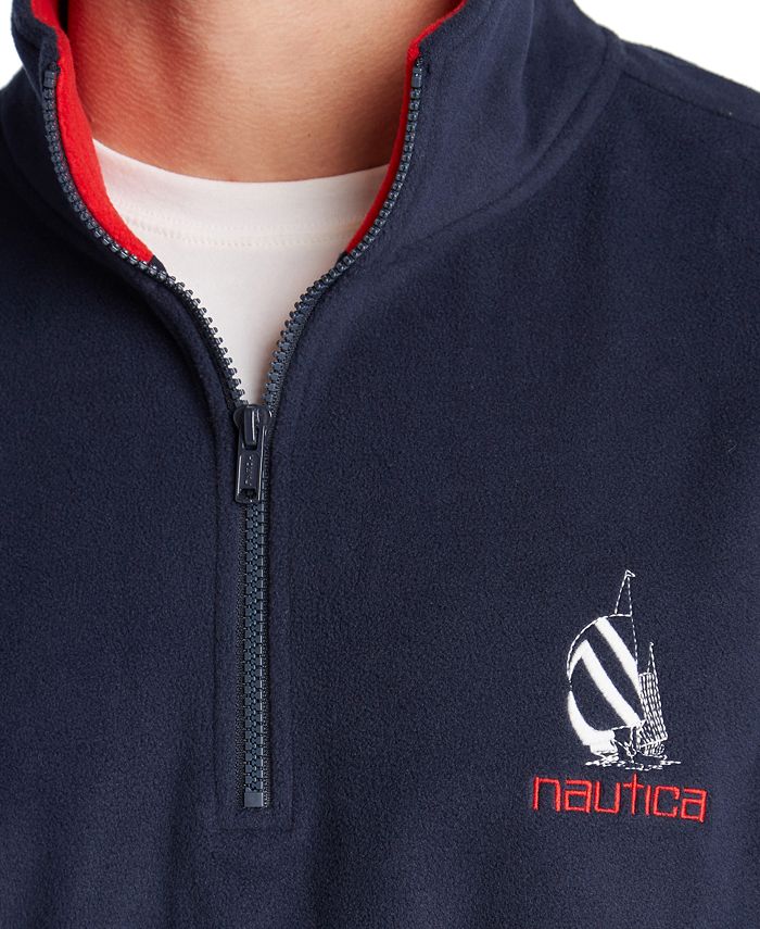 Nautica Men's Stand-Collar Reissue Logo Graphic Sweatshirt - Macy's