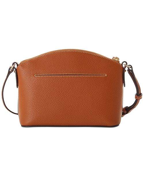 Dooney & Bourke Pebble Leather Suki Crossbody & Reviews - Handbags ...