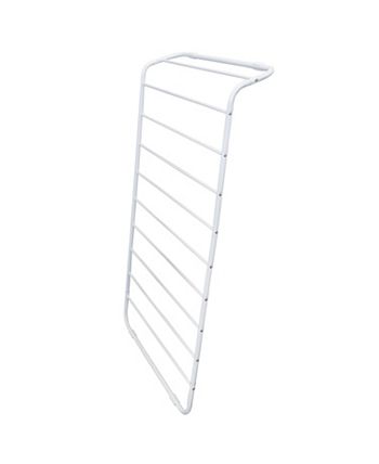 Honey Can Do - Leaning Clothes Drying Rack, White