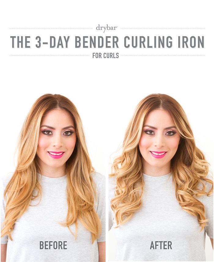Drybar The 3Day Bender Digital 1" Curling Iron Macy's
