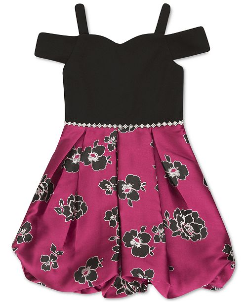 Speechless Big Girls Cold Shoulder Bubble Dress Reviews All