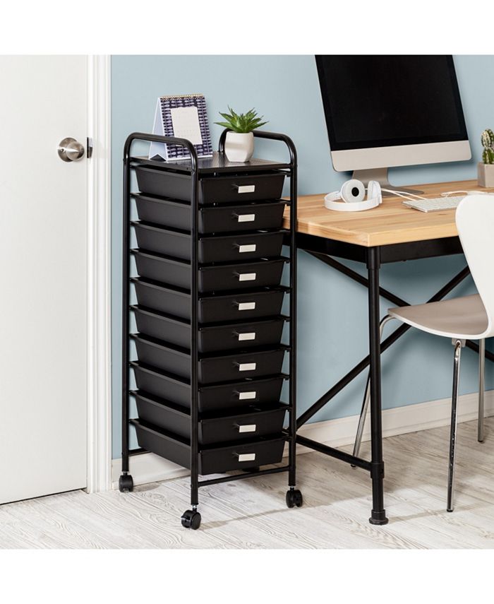 Honey Can Do 10Drawer Rolling Cart Macy's