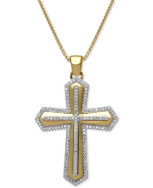 image of Men-s Diamond Cross 22