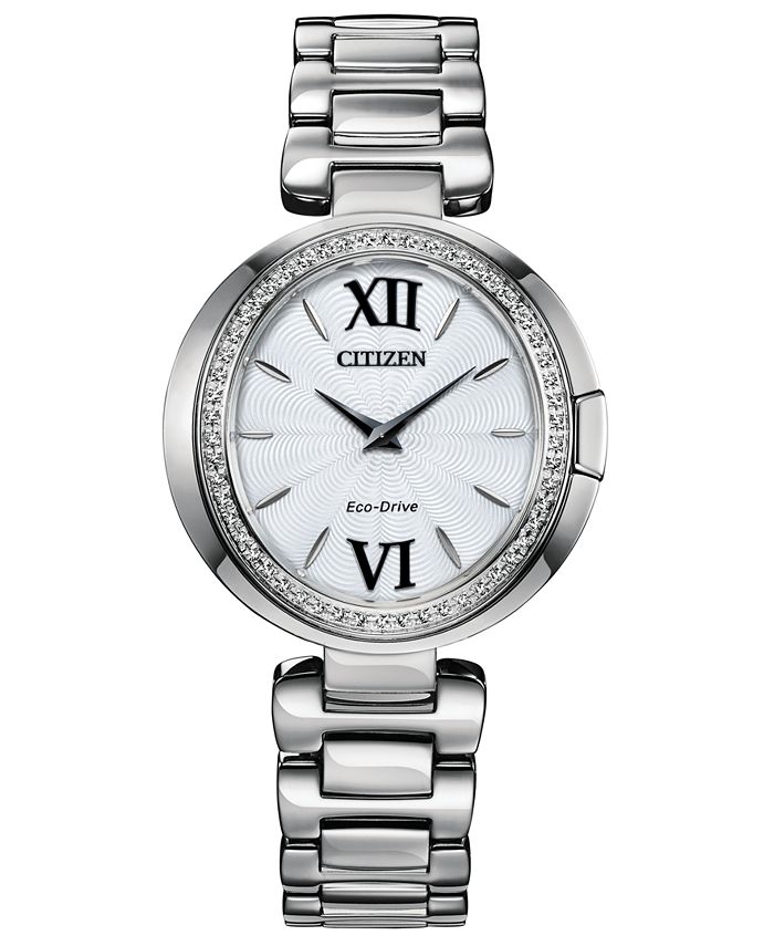 Citizen - Women's Capella Stainless Steel Bracelet Watch 34mm