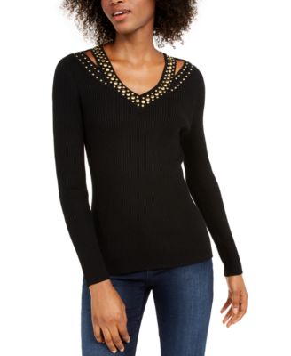 INC International Concepts - Studded Sweater
