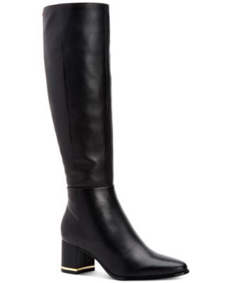 Calvin Klein - Women's Freeda Wide-Calf Boots