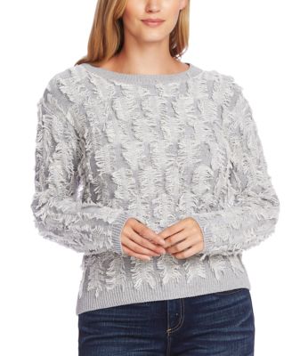 Vince Camuto - Cotton Eyelash Sweater