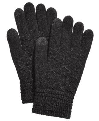 Steve Madden - Lurex Zig Zag iTouch Gloves