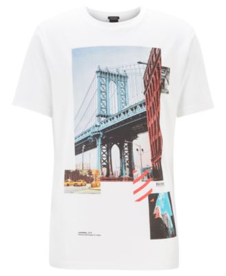 Hugo Boss - Men's Toll 3 Regular-Fit Cotton T-Shirt