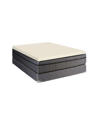 2" High Density Foam Mattress Topper, King