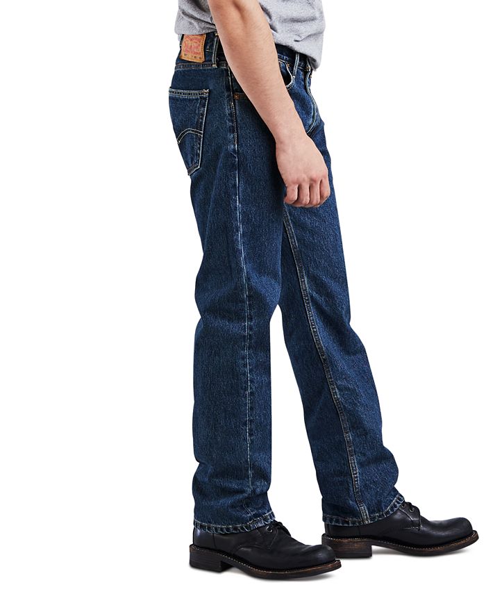 Levi's Men's 505™ Regular Straight Fit Non-Stretch Jeans & Reviews - Jeans  - Men - Macy's