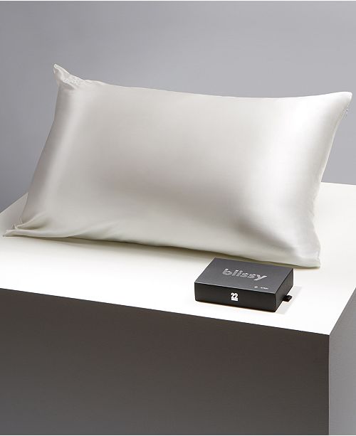 BLISSY 22 Momme Silk King Pillowcase & Reviews Sheets & Pillowcases