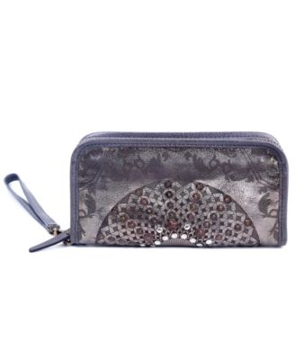 Mola Leather Clutch