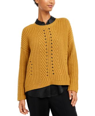 Eileen Fisher - Textured-Knit Sweater