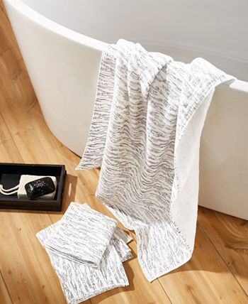 Uchino - Cloud Print 100% Cotton Washcloth
