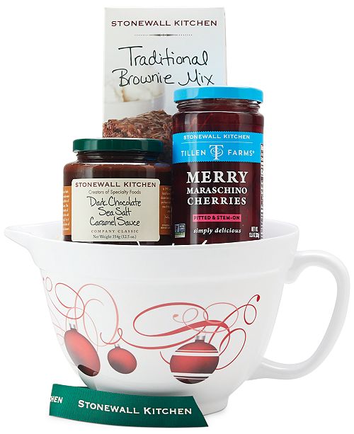 Stonewall Kitchen 3 Pc Macy S Brownie Sundae Gift Created For