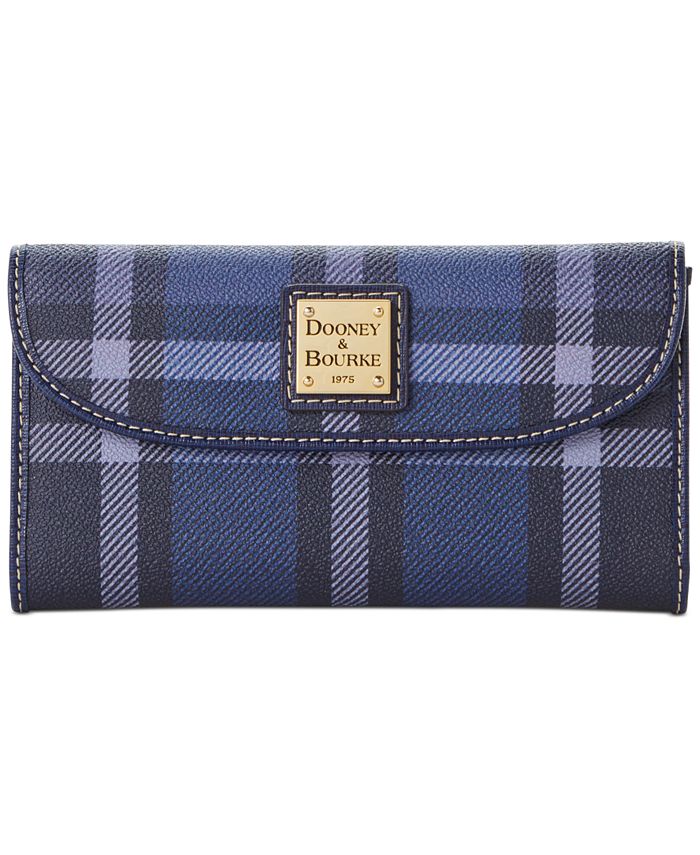 Dooney Bourke Graham Coated Cotton Continental Clutch Macy s