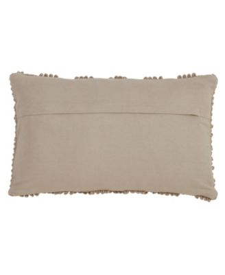 Nubby Decorative Pillow, 12" x 20"