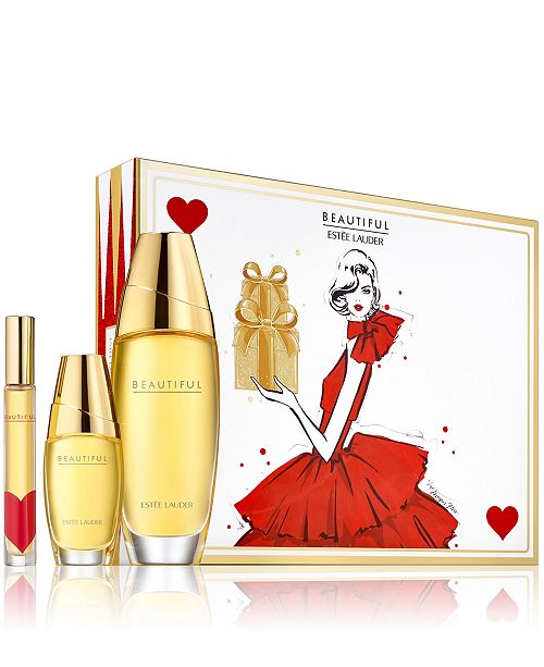 Estée Lauder Limited Edition 3Pc. Beautiful Luxuries Gift Set, Created for Macy's & Reviews