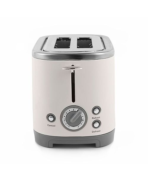Vintage Cuisine By Cooking 2 Slot Toaster Retro Looking