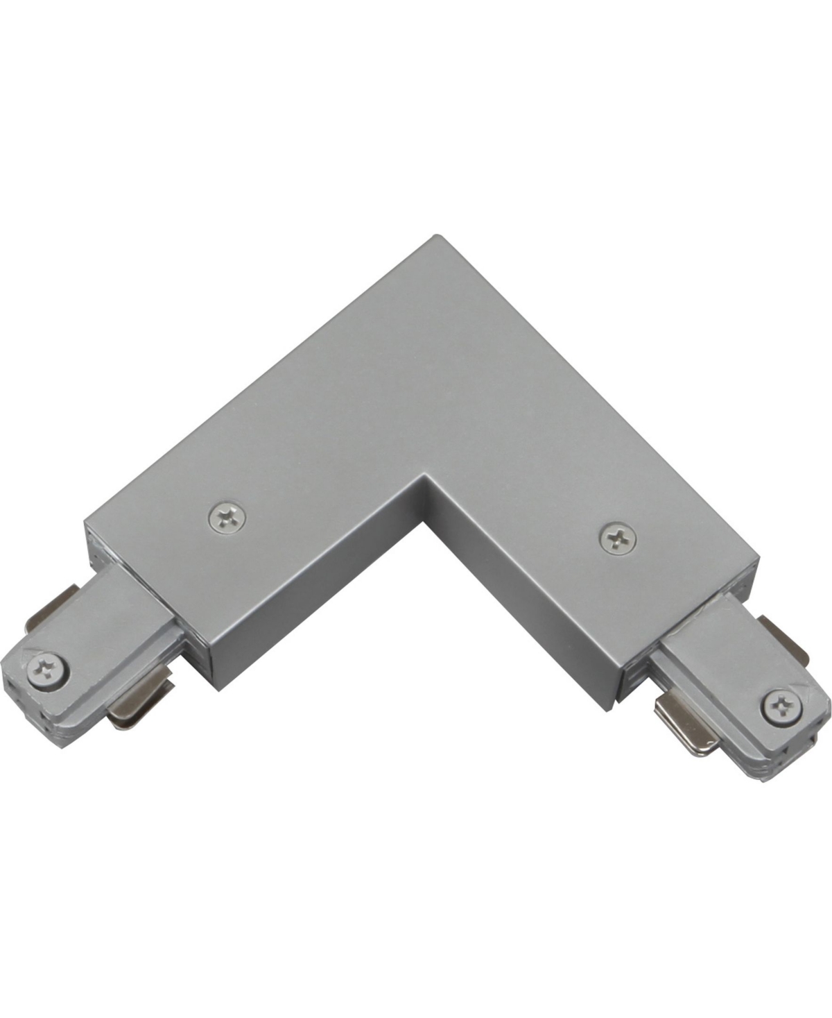 Volume Lighting "l" Connector 90â° 120v 2-circuit/1-neutral Track Systems In Gray