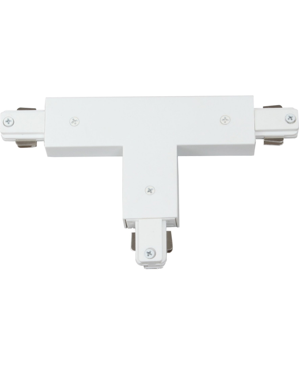 Volume Lighting "t" Connector 120v 2-circuit/1-neutral Track Systems In White