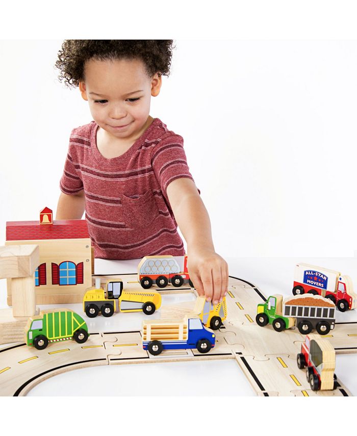 Guidecraft, Inc Guidecraft Roadway System 42 Pieces Set Macy's