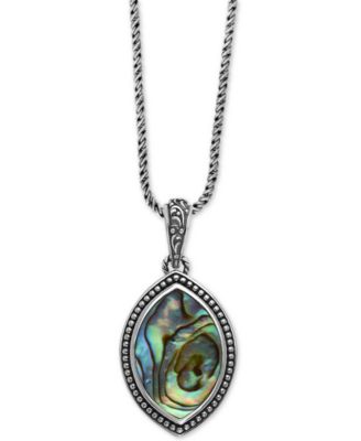 abalone pendant necklace