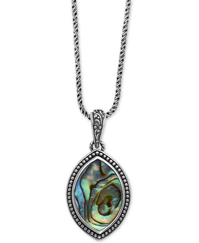 Abalone pendant hotsell necklace