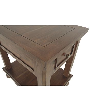 Flynnter chairside end best sale table