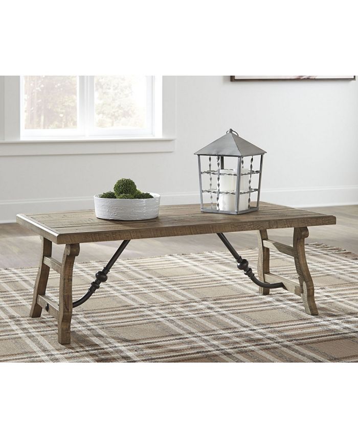 Signature Design By Ashley Ashley Furniture Dazzelton Coffee Table Macy's