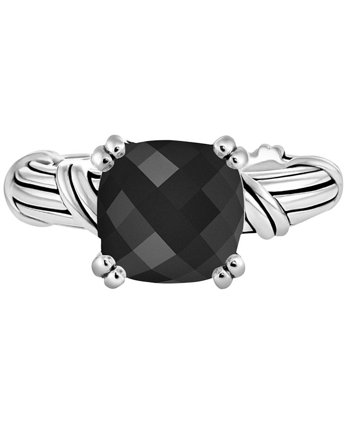 Peter Thomas Roth - Onyx Statement Ring (4-1/3 ct. t.w.) in Sterling Silver