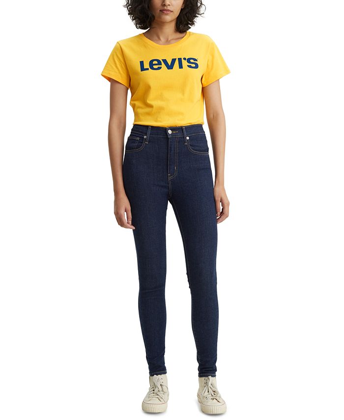 Levi's - Mile High Ink Night Wash Super Skinny Jeans