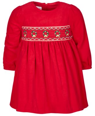 macy's baby girl christmas dresses