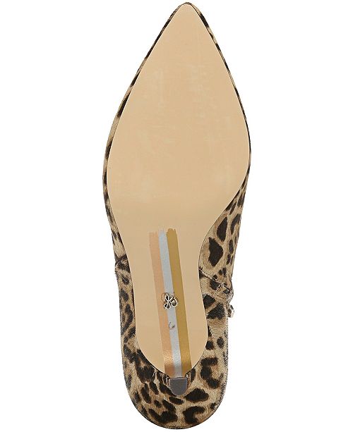 kadison pointed toe kitten heel bootie