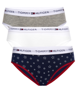 image of Tommy Hilfiger Little & Big Girls 3-Pk. Bikini Underwear