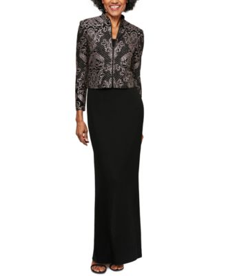 macy's petite jacket dresses