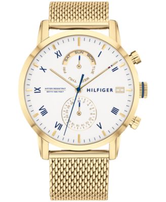 tommy hilfiger mesh strap watch