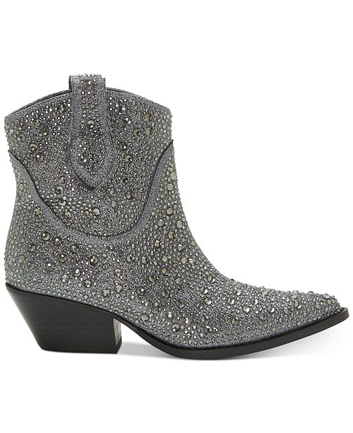 Jessica Simpson Tamira Embellished Western Booties & Reviews - Boots ...