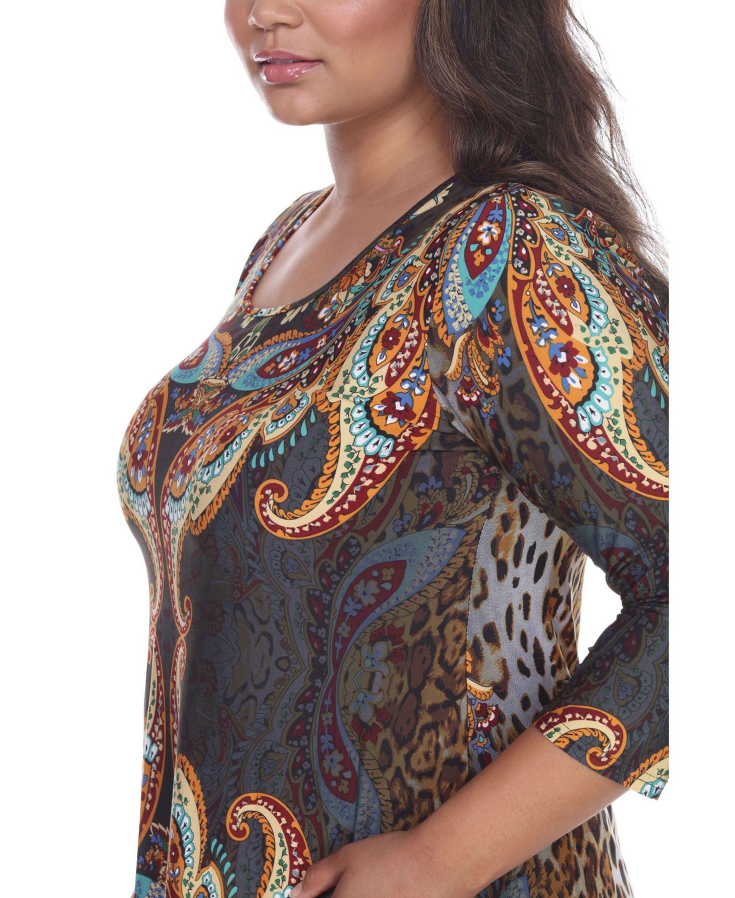 Plus Marlene Tunic Top